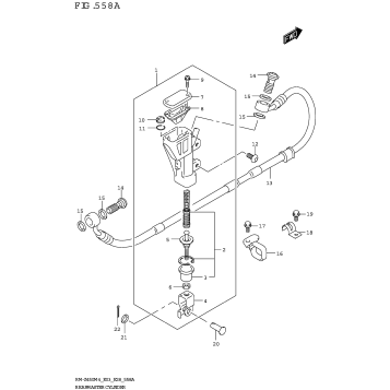 REAR MASTER CYLINDER