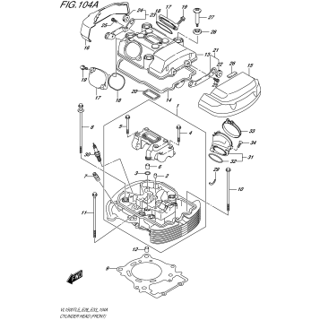 CYLINDER HEAD (FRONT)