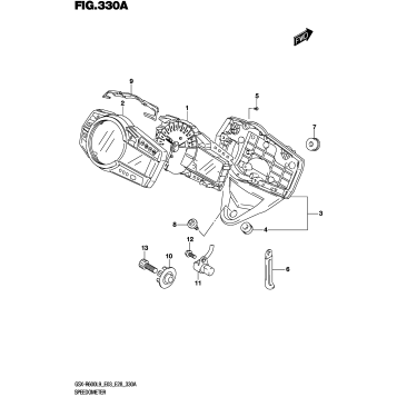 SPEEDOMETER (GSX-R600L9 E03)