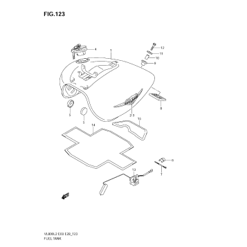 FUEL TANK (VL800C  E28)