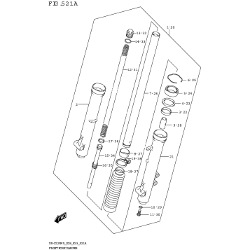 FRONT FORK DAMPER (DR-Z125)