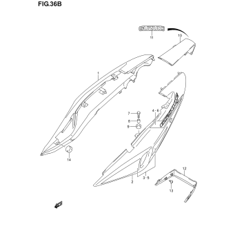 FRAME COVER (GS500FK4)