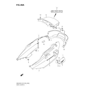 SIDE COVER (AN650K8)