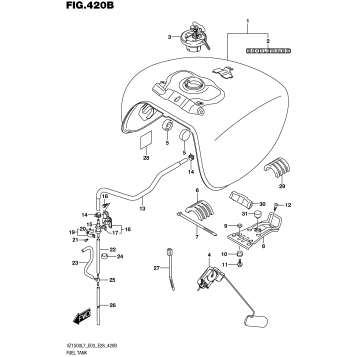 FUEL TANK (VZ1500L7 E28)