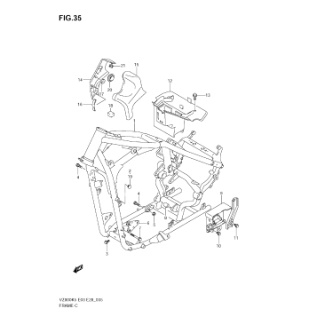 FRAME (MODEL K5/K6/K7/K8)