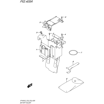 BATTERY HOLDER (SFV650L5 E03)