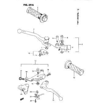 HANDLE LEVER (MODEL L/M/N/P/R/S/T)