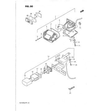 REAR COMBINATION LAMP