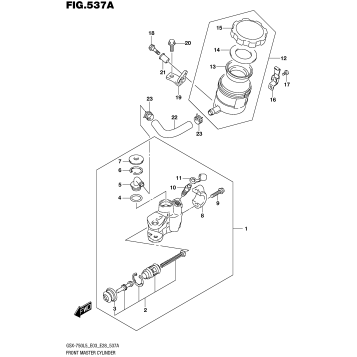 FRONT MASTER CYLINDER