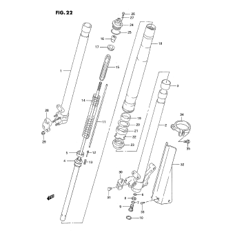 FRONT DAMPER (MODEL N)
