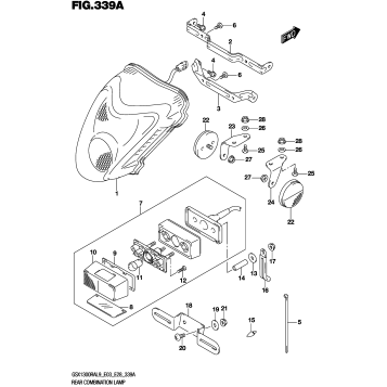 REAR COMBINATION LAMP