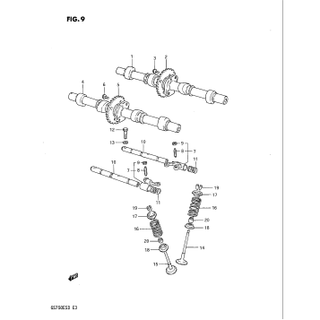 CAM SHAFT - VALVE