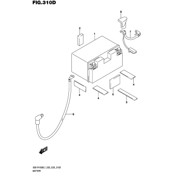 BATTERY (GSX-R1000AL7 E03)