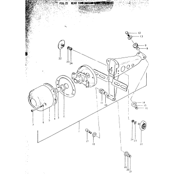 REAR COMBINATION LAMP (TS250-2)