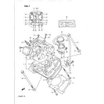 CYLINDER HEAD (FRONT)