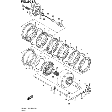 CLUTCH (VZR1800L7 E28)