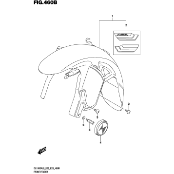 FRONT FENDER (DL1000XAL9 E28)