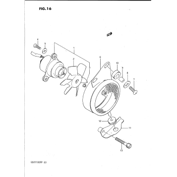 COOLING FAN (CALIFORNIA ONLY)