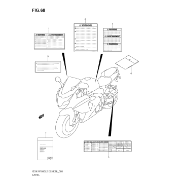 LABEL (GSX-R1000 L2 E28)