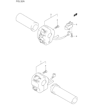HANDLE SWITCH (MODEL S/T/V)