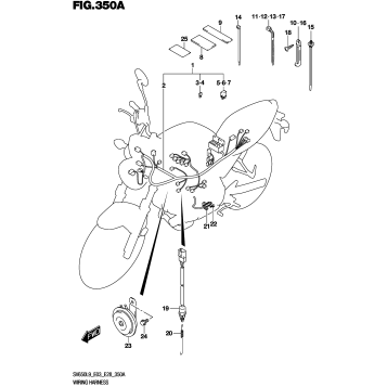 WIRING HARNESS (SV650L9 E03)