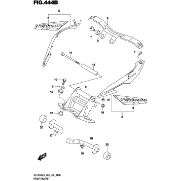 FRONT BRACKET (DL1000XAL9 E28)