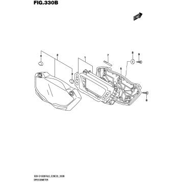 SPEEDOMETER (GSX-S1000FAL8 E33)