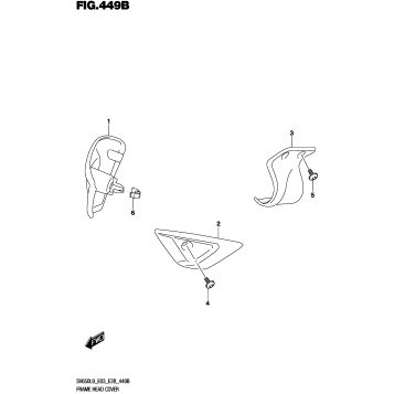 FRAME HEAD COVER (SV650L9 E33)