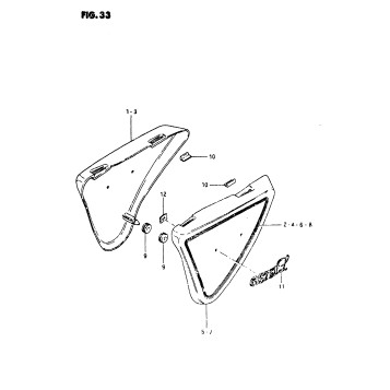 FRAME COVER (GS750LT)