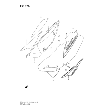 FRAME COVER (MODEL K8/K9)