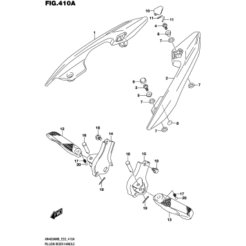 PILLION RIDER HANDLE
