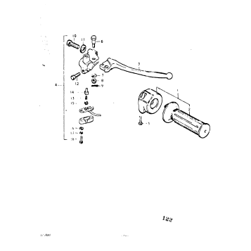 RH HANDLE SWITCH (GS400XB)