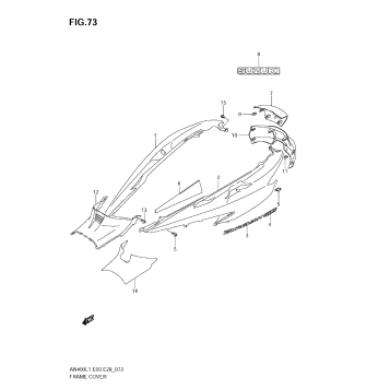 FRAME COVER (AN400A L1 E33)