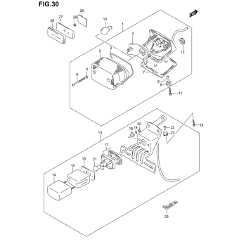 REAR COMBINATION LAMP (MODEL K1/K2/K3/K4)