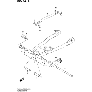 REAR SWINGINGARM