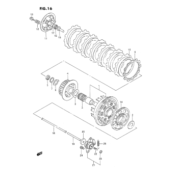 CLUTCH (MODEL J/K/L/M)
