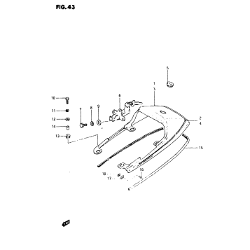 SEAT TAIL COVER (MODEL X)