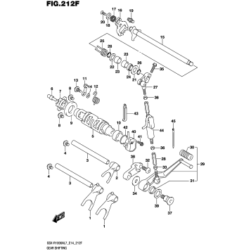GEAR SHIFTING (GSX-R1000RZL8 E03)