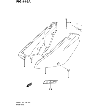 FRAME COVER (RM85L7 P03)