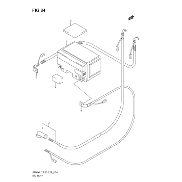 BATTERY (AN400ZA L1 E33)