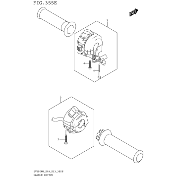 HANDLE SWITCH (SV650XAM4 E28)