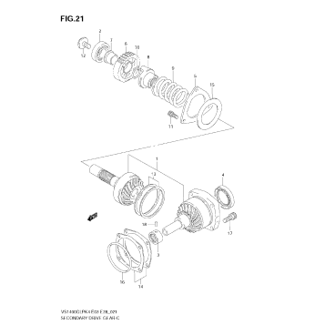 SECONDARY DRIVE GEAR