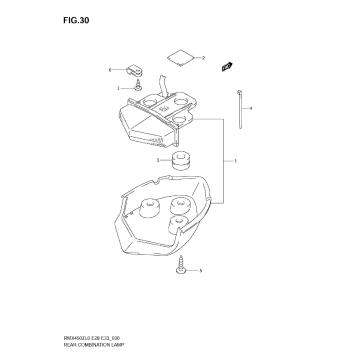 REAR COMBINATION LAMP (E33)