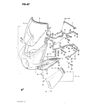 COWLING (GS1150ES3/ESE)