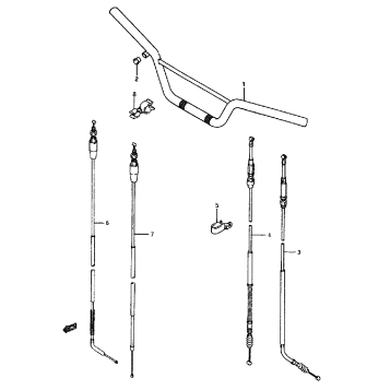 HANDELBAR - CONTROL CABLE