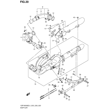 MUFFLER (VZR1800BZL4 E28)