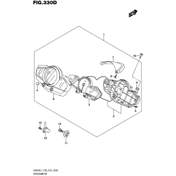 SPEEDOMETER (GW250ZL7 P33)