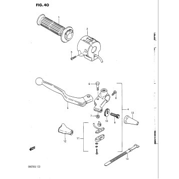 RIGHT HANDLE SWITCH (MODEL F)