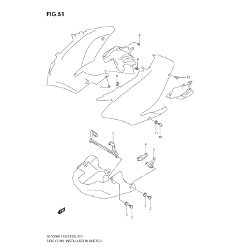 SIDE COWL INSTALLATION PARTS
