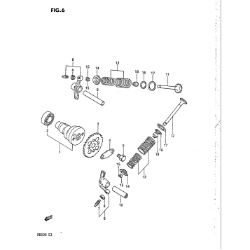 CAM SHAFT - VALVE